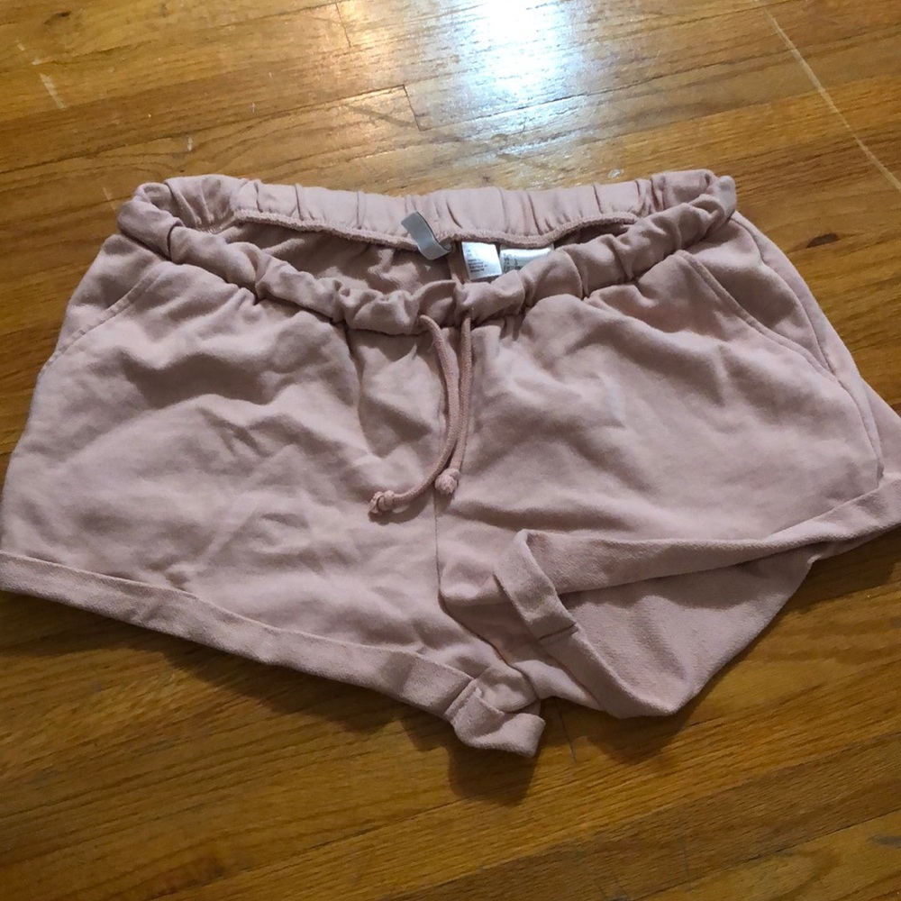 Light pink shorts